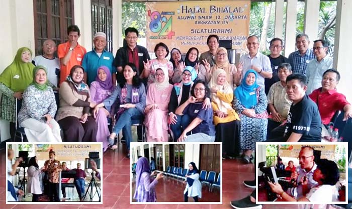 SMAN 12 Jakarta, Alumni 1984 Rajut Silaturahim di Hari Fitri Pasca Pilpres
